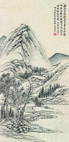 李修易（1811～1889）山水