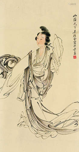 吴光宇（1908～1970）仕女