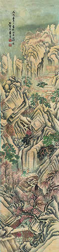 蓝瑛（1585～1664）山水