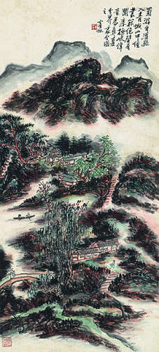 黄宾虹（1865～1955）山水