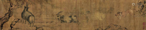 华嵒（1682～1756）三阳开泰