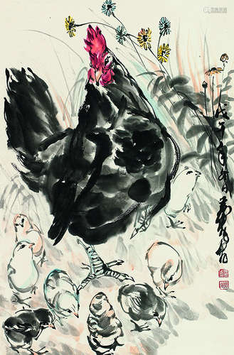 黄胄（1925～1997）其乐融融