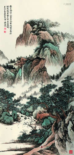 吴湖帆	 山水人物