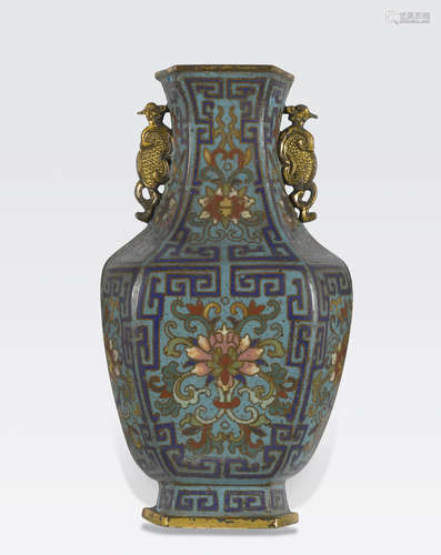 a cloisonné enamel wall plaque 18th/19th century