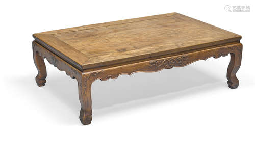 A fine huanghuali low table, Kangzhuo 17th century