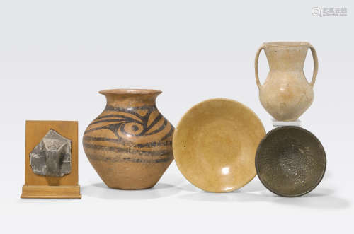 A group of early and early style ceramics