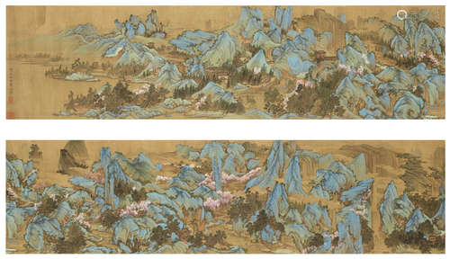 After Qiu Ying (19th/early 20th century) Blue Green Landscape