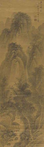 Attributed to Huang Jizu (Qing dynasty) Mountain Landscape