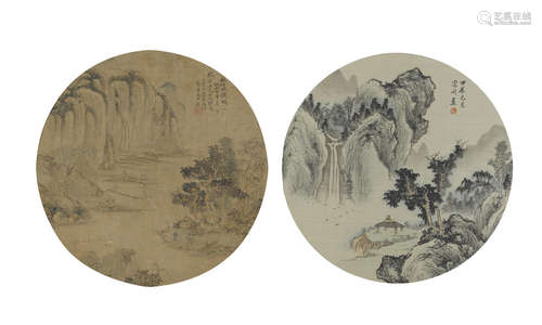 Various Artists (19th/20th century) Two paintings of Landscape