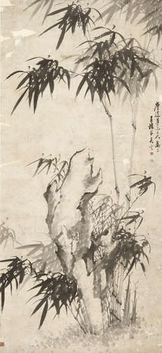 Wu Yun (1811-1883) Bamboo and Rock