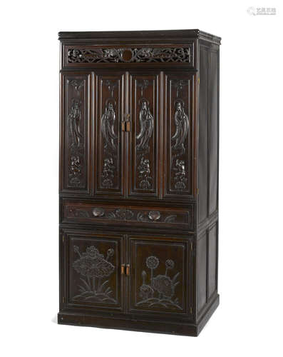 A hongmu altar cabinet Late Qing/Republic Period