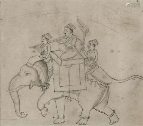 A group of Indian and Perisan works on paper