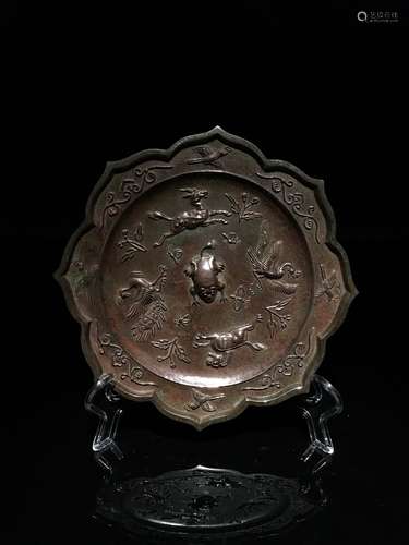 Fine Chinese Bronze Mirror