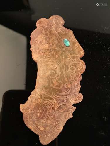 Chinese Han Style Ancient Jade Pendant
