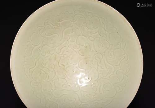 A CARVED QINGBAI BOWL , Song Dynasty