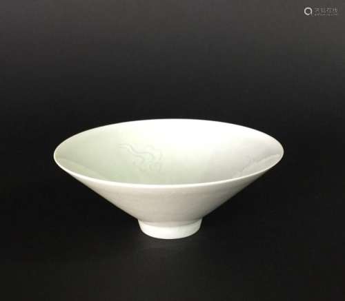 A CARVED YINGQING BOWL , Southern Song Dynasty