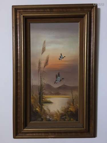 Fine Oil Painting with Frame