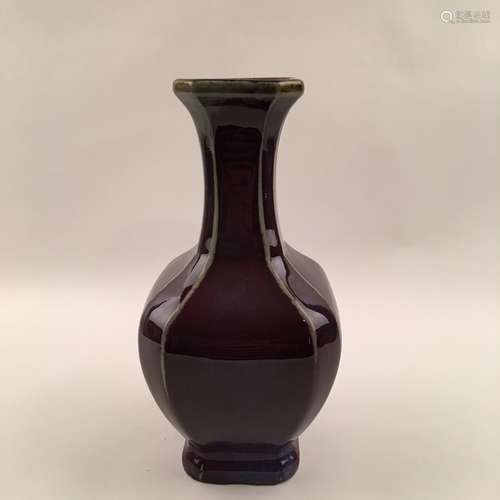 Chinese Red Glazed Vase