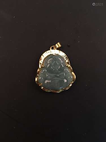 Chinese Green Jade Pendant