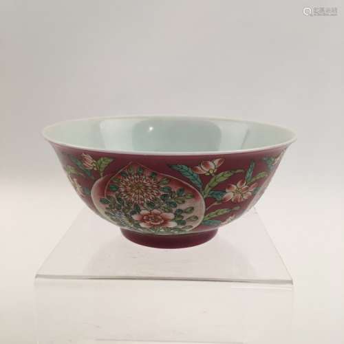 Fine Chinese Famille Rose Bowl