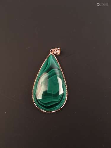 Fine Malachite Pendant