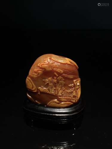 Fine Chinese Soapstone Carved