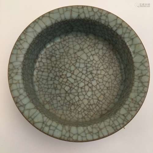 Chinese Geyao Crackle bowl