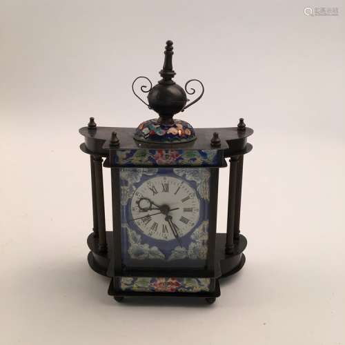 Chinese Cloisonne Clock