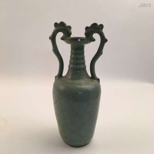 Chinese Song Style Celadon Glaze Vase