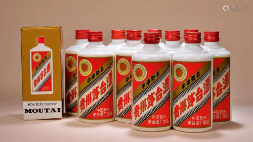 1988年“五星牌”内销贵州茅台酒（铁盖）