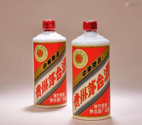 1980-1982年“金轮牌”内销贵州茅台酒（三大革命）