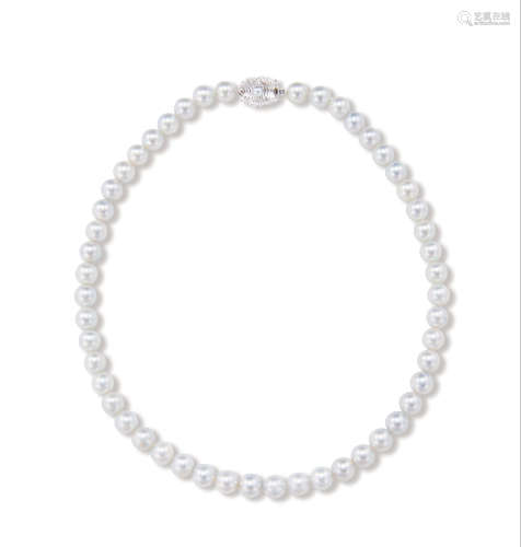 白色珍珠项链 约8.3mm 塔思琦 Tasaki