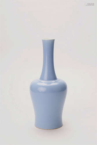 A Chinese Blue Glazed Zun