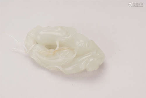 A Chinese Carved Jade Pendant 