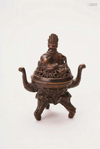 A Chinese Incense Burner