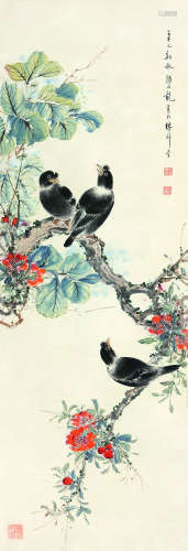 颜伯龙（1898-1955）花鸟