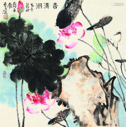 贾广健（b.1964）香满湖