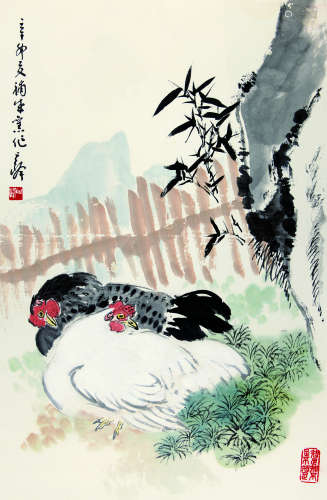 孙其峰（b.1920）双吉图