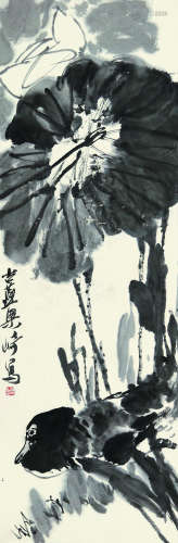 梁崎（1909-1996）墨鸭