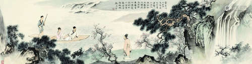 张洪千（b.1941）江上访友