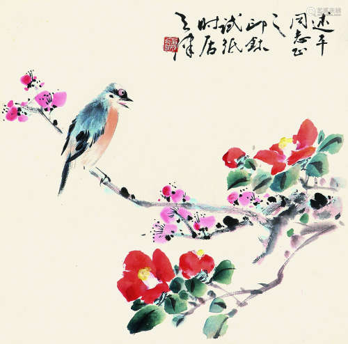 萧朗（1917-2010）花鸟