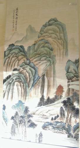 CHINESE SCROLL PAINTING