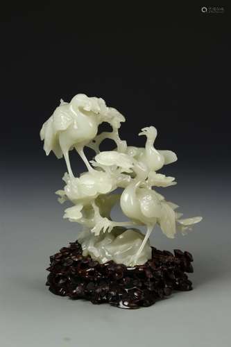 Chinese Carved Jade Sculpture