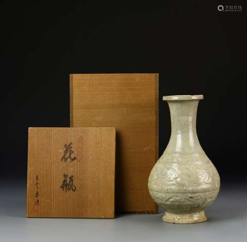 Chinese Longquan Celadon Vase