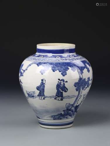 Chinese Blue and White Jar