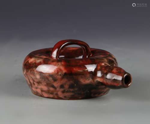 BEATRICE WOOD GLAZED CERAMIC VESSEL