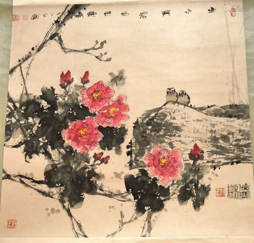 CHINESE SCROLL PAINTING