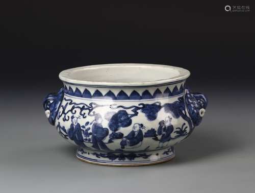 Chinese Blue and White Bowl