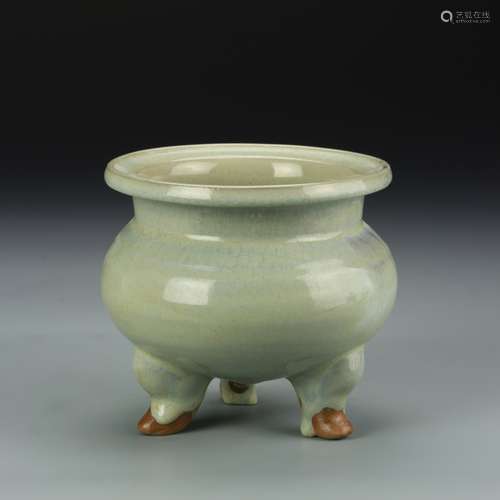 Chinese Celadon Incense Burner