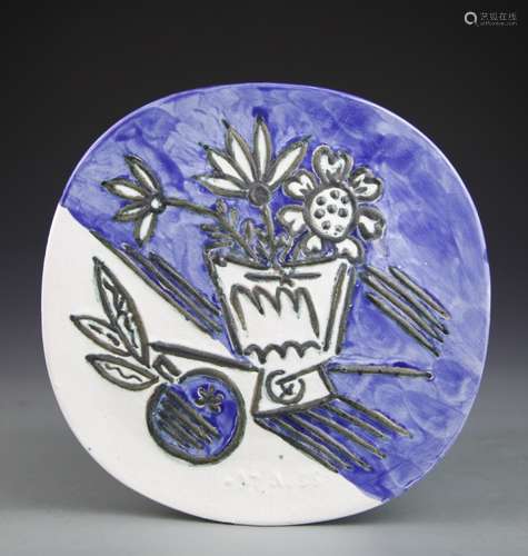 Picasso Madoura Ceramic Plate